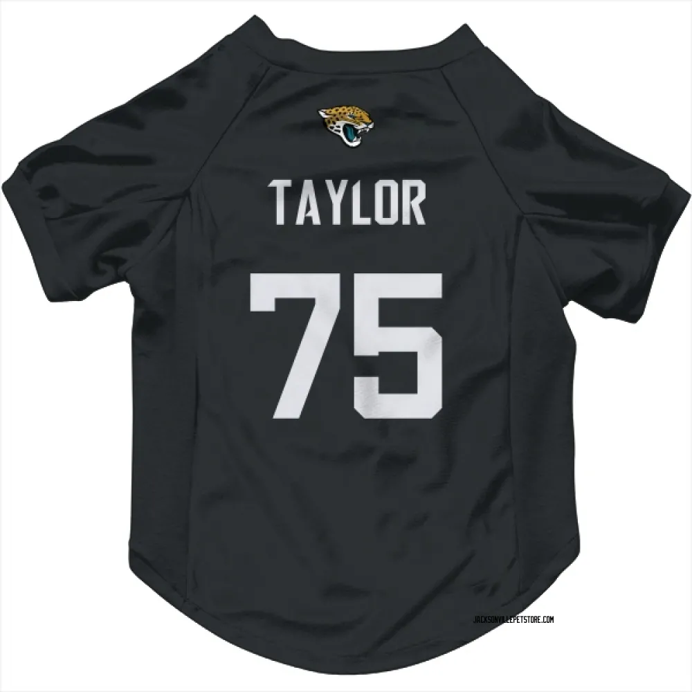 Jacksonville Jaguars #75 Jawaan Taylor Draft Game Jersey - Black
